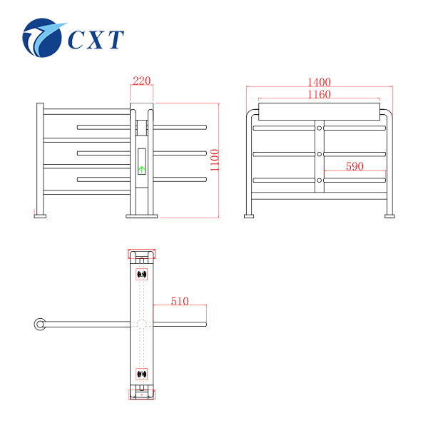 Waist height Turnstile