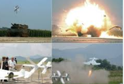 <strong>金正恩指导朝鲜无人机性能试验</strong>